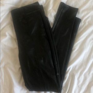 faux leather leggings